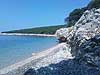 Slatina FKK Naturist beach in Martinscica, Cres island